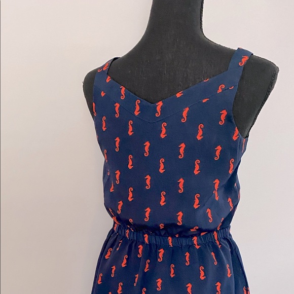 Cute Summer Seahorse Dress - Picture 4 of 7